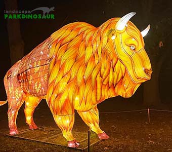 Φεστιβάλ Κινέζικου Φεστιβάλ Φεστιβάλ Electric Silk Animal Lantern